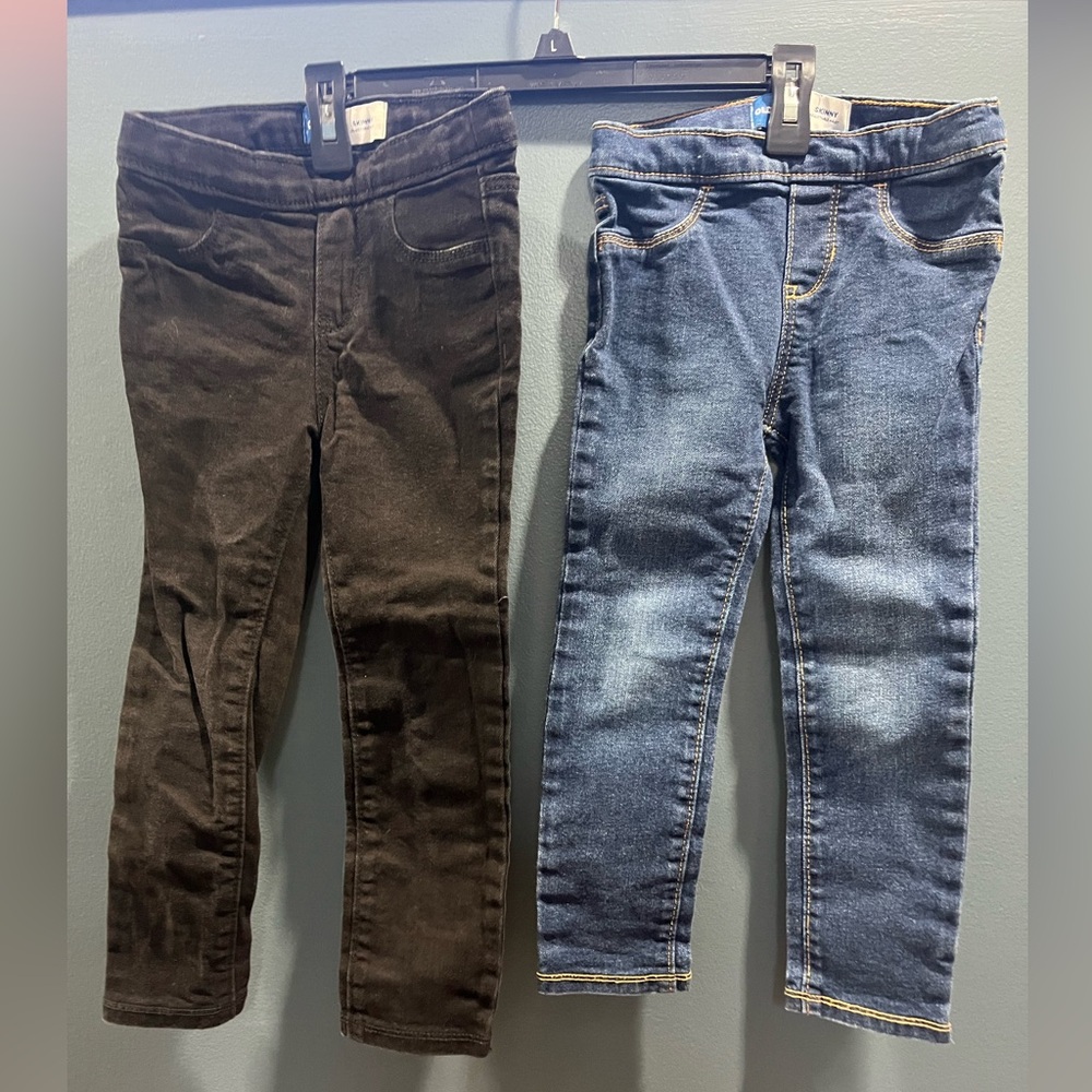 Old navy jeggings bundle sz 4t